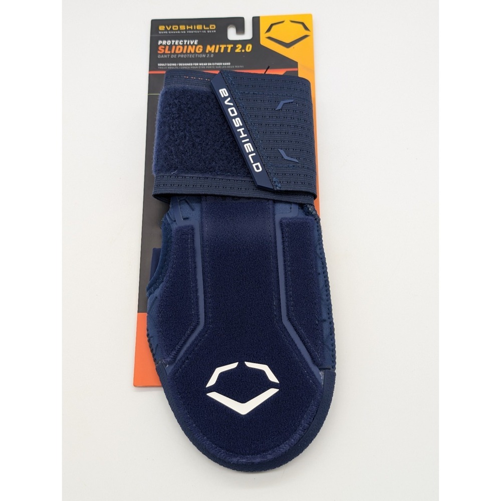 Evoshield 2.0 Baseball/Softball Sliding Mitt - Navy Blue Left/Right Hand Wear